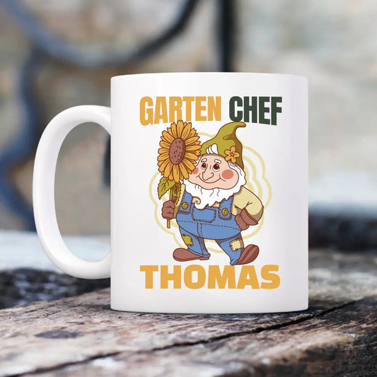 Garten Chef - Personalisierbare Tasse