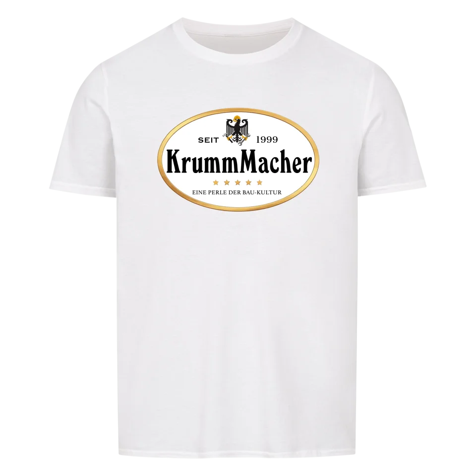 KrummMacher - Lustiges Werkstatt und Baustellen T-Shirt
