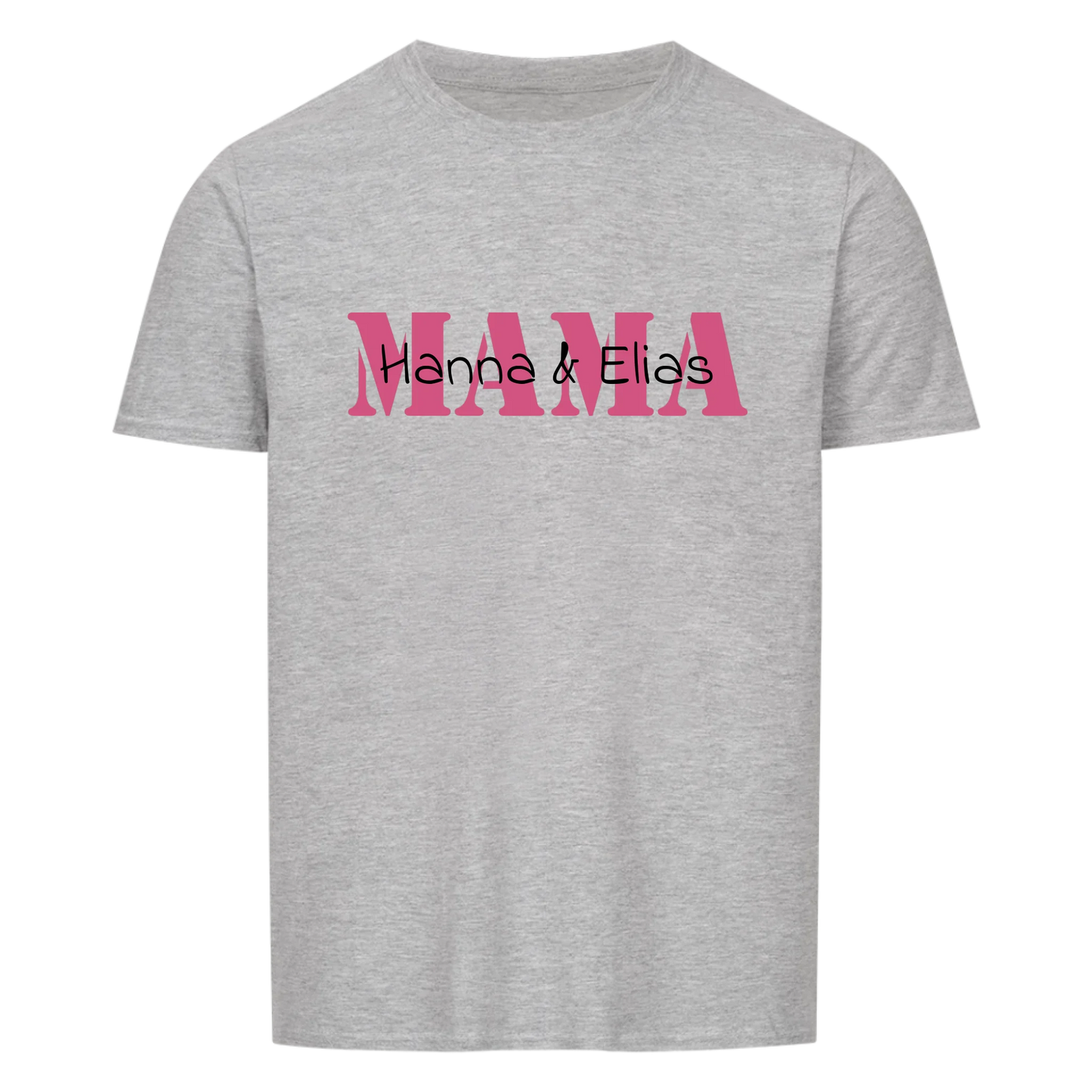 Mama mit Kinder - Personalisierbares T-Shirt