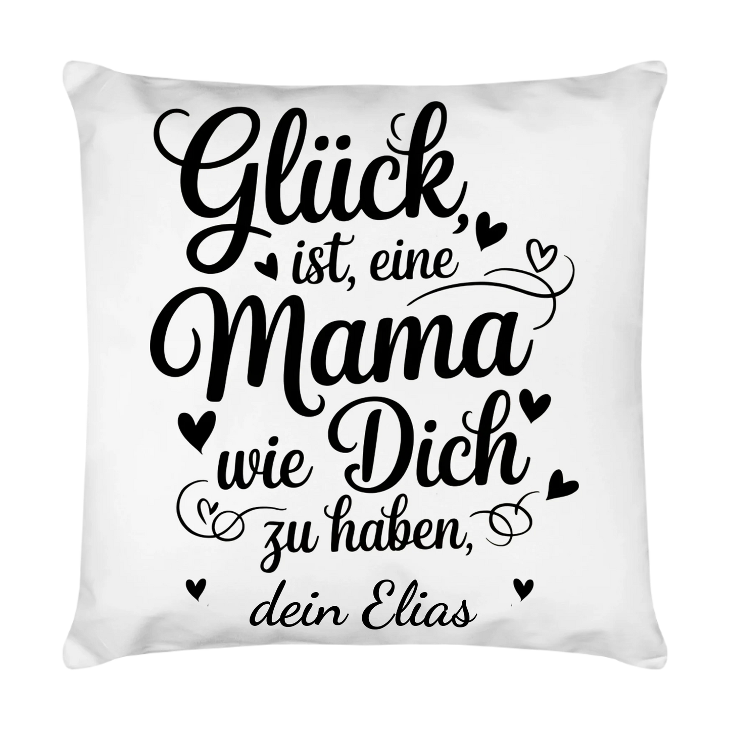 Glücks Mama - Personalisierbares Kissen