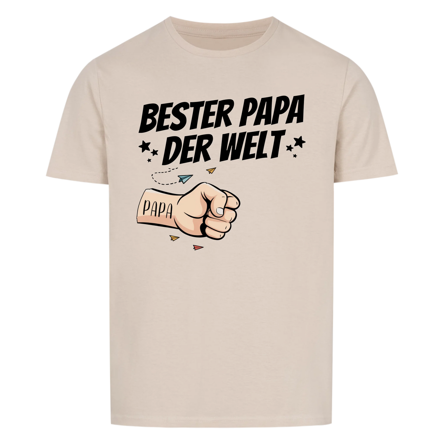 Bester Papa der Welt - Personalisierbares T-Shirt
