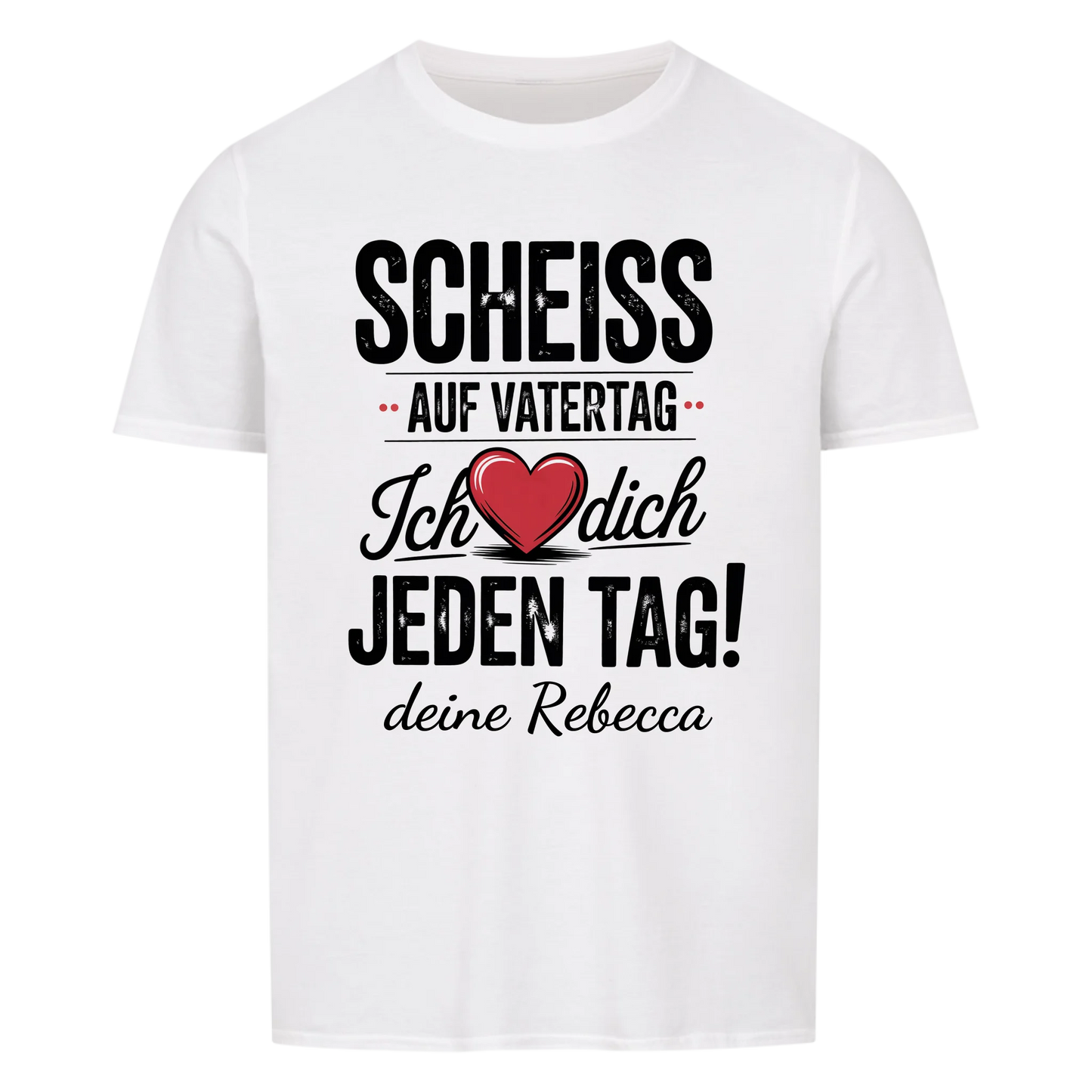 Vatertags Geschenk Shirt - Personalisierbares T-Shirt