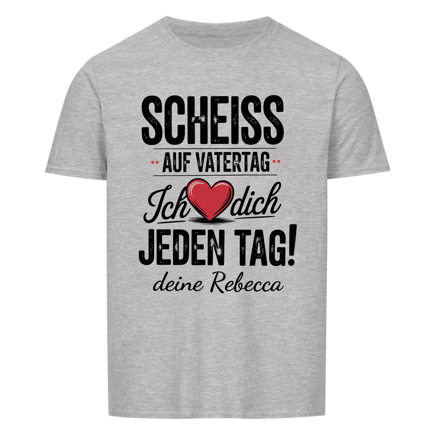 Vatertags Geschenk Shirt - Personalisierbares T-Shirt