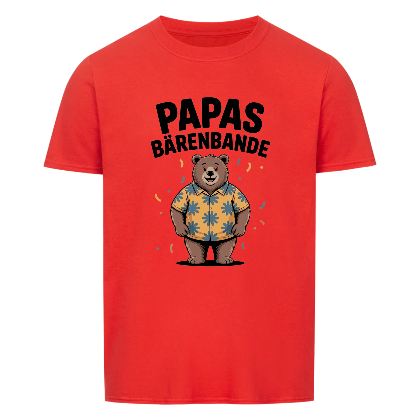 Papas Bärenbande - Personalisierbares T-Shirt