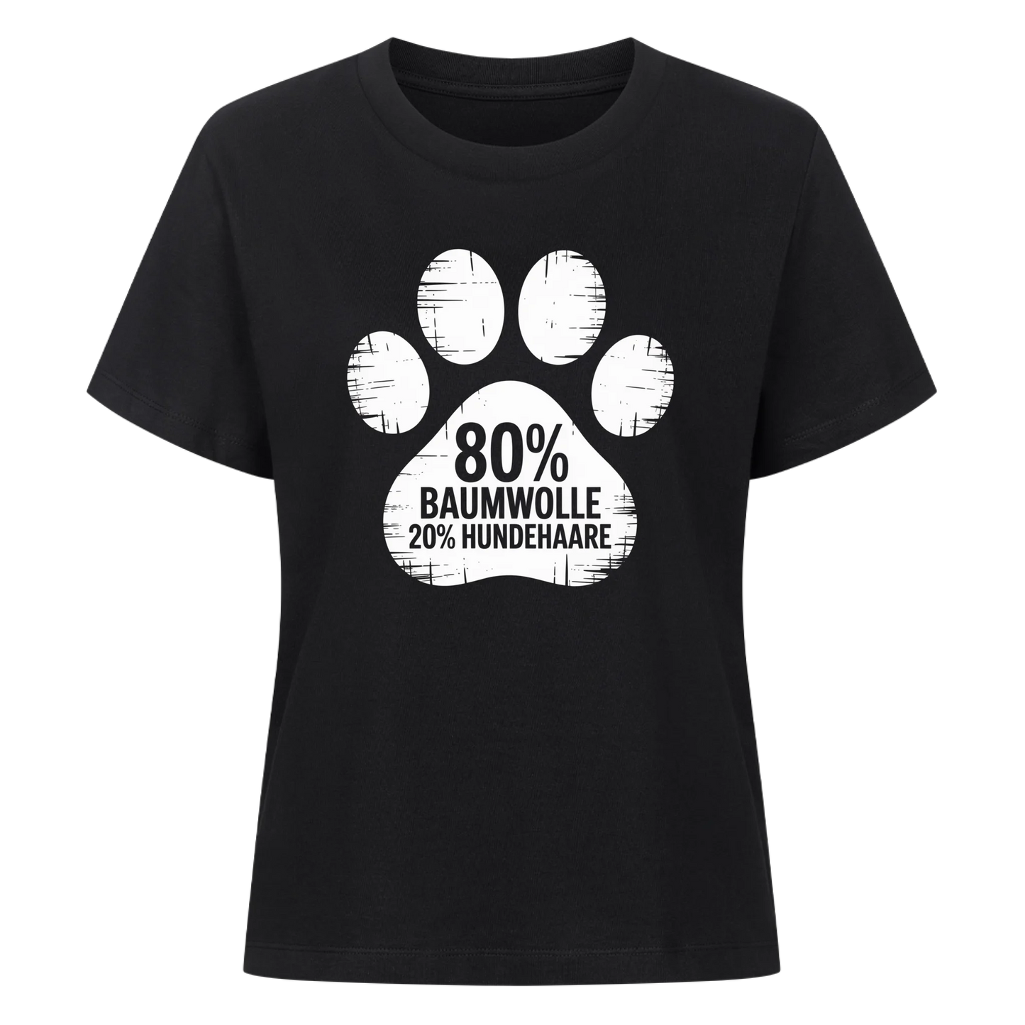 80% Baumwolle 20% Hundehaar - Shirt