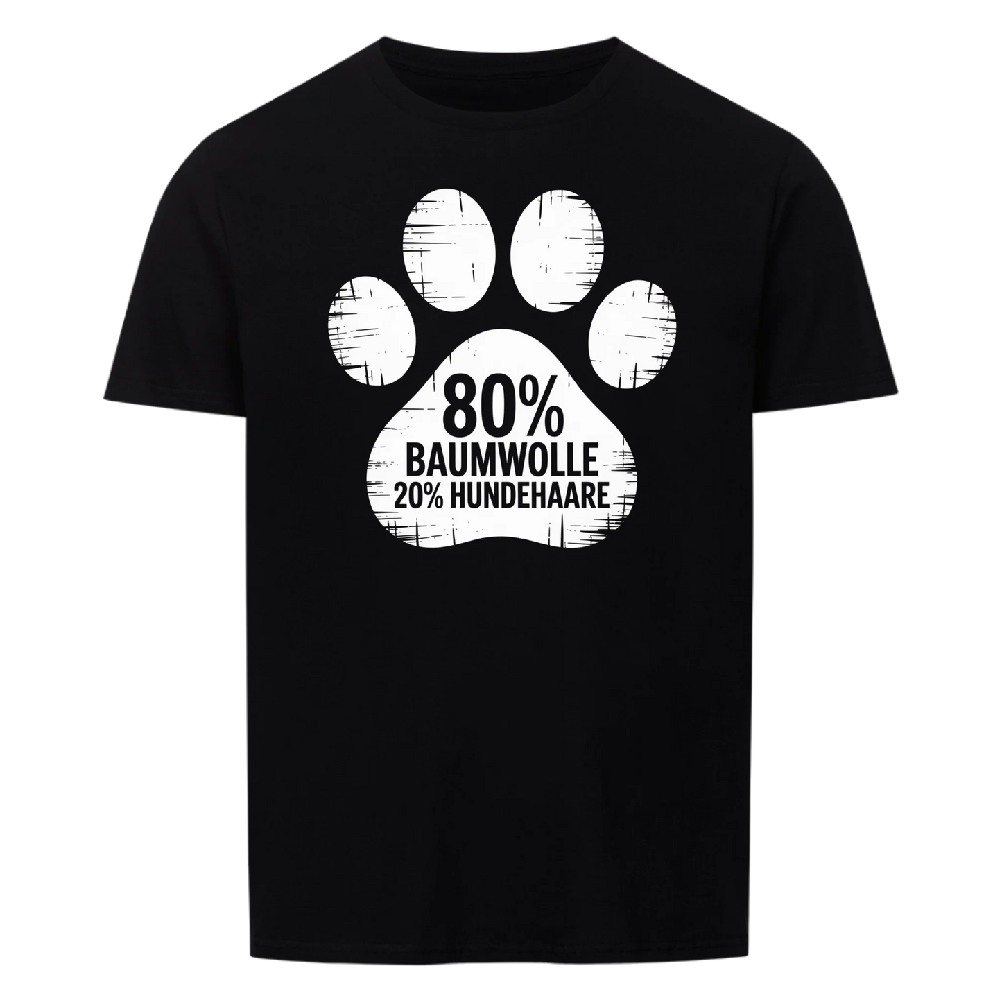 80% Baumwolle 20% Hundehaar - Shirt
