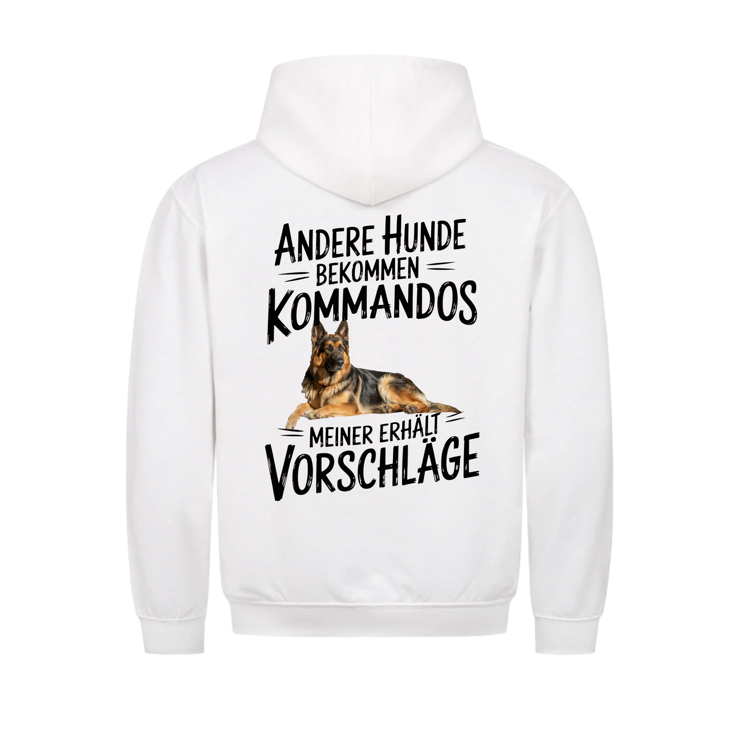 Mein Hund bekommt Vorschläge - Personalisierter Hoodie