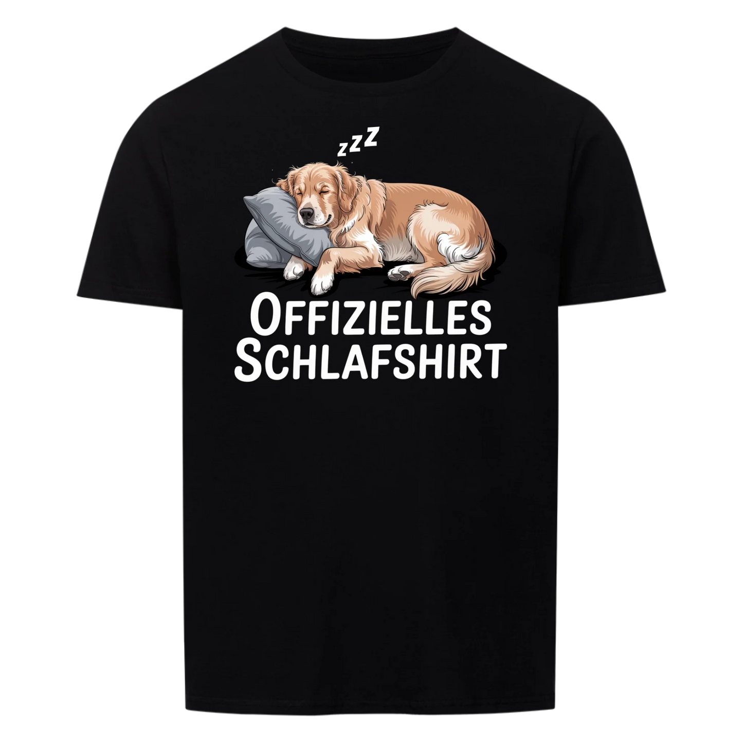 Schlafshirt mit Hunde-Bild - Personalisierbares T-Shirt