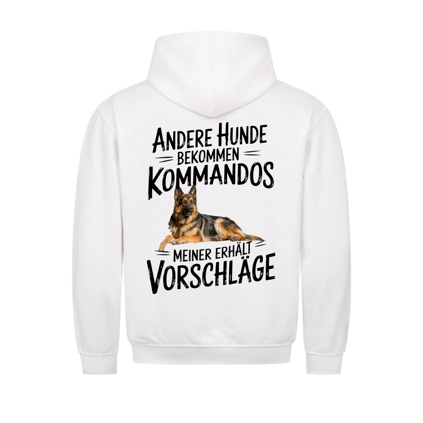 Mein Hund bekommt Vorschläge - Personalisierter Hoodie