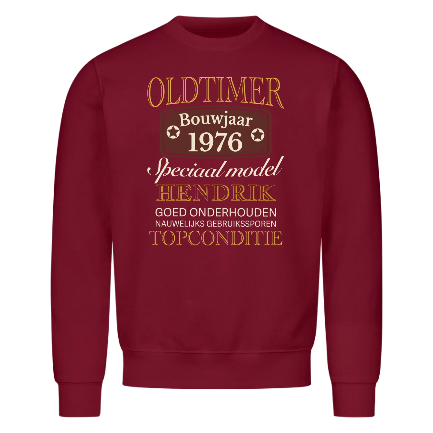 Oldtimer Speciaal model - Personaliseerbaar T-shirt