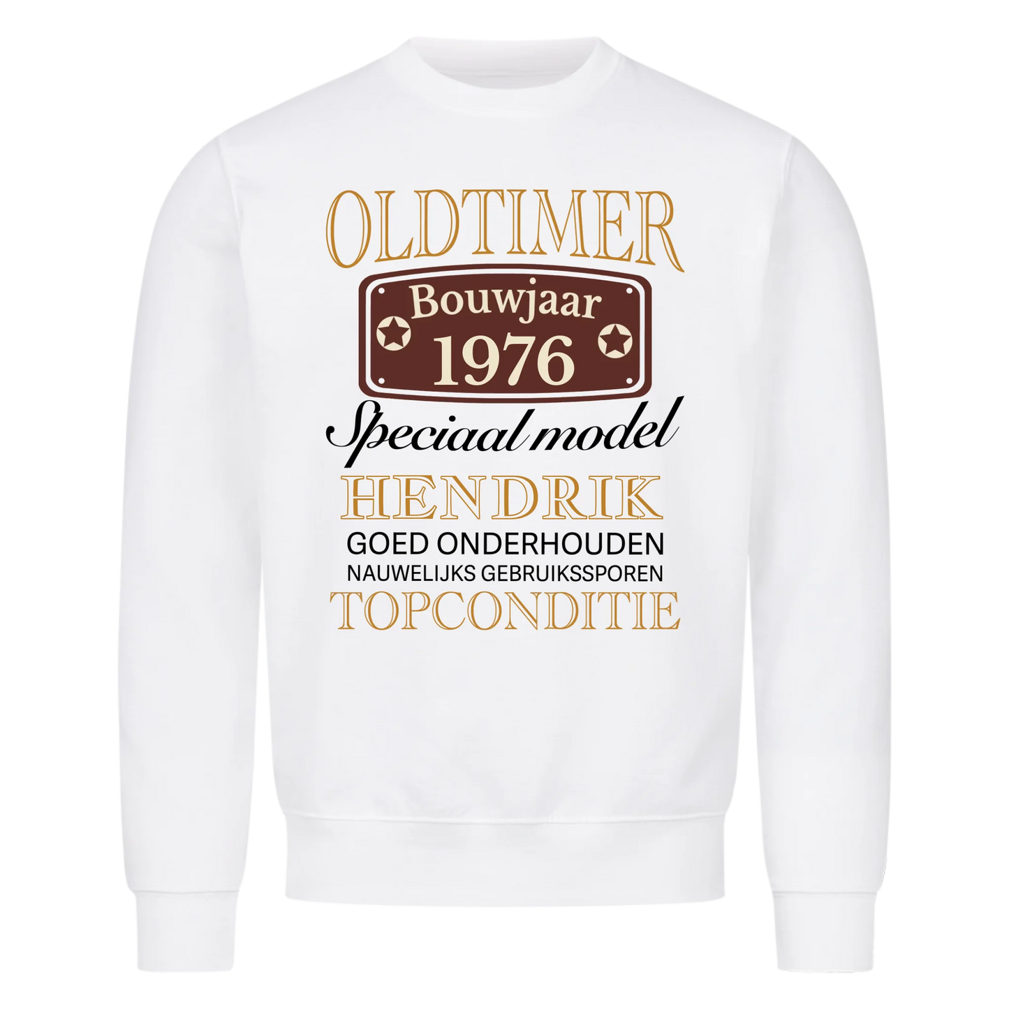 Oldtimer Speciaal model - Personaliseerbaar T-shirt