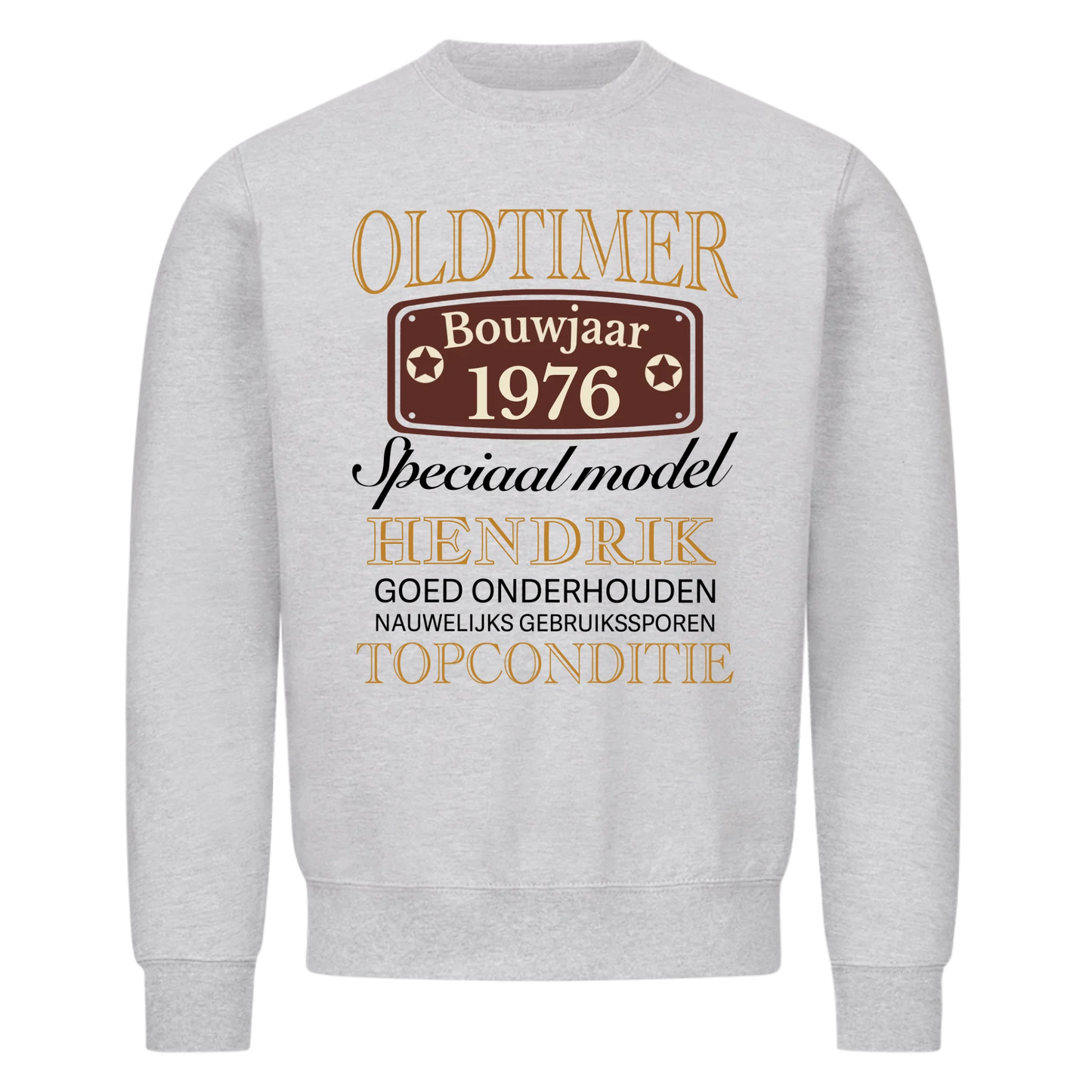 Oldtimer Speciaal model - Personaliseerbaar T-shirt