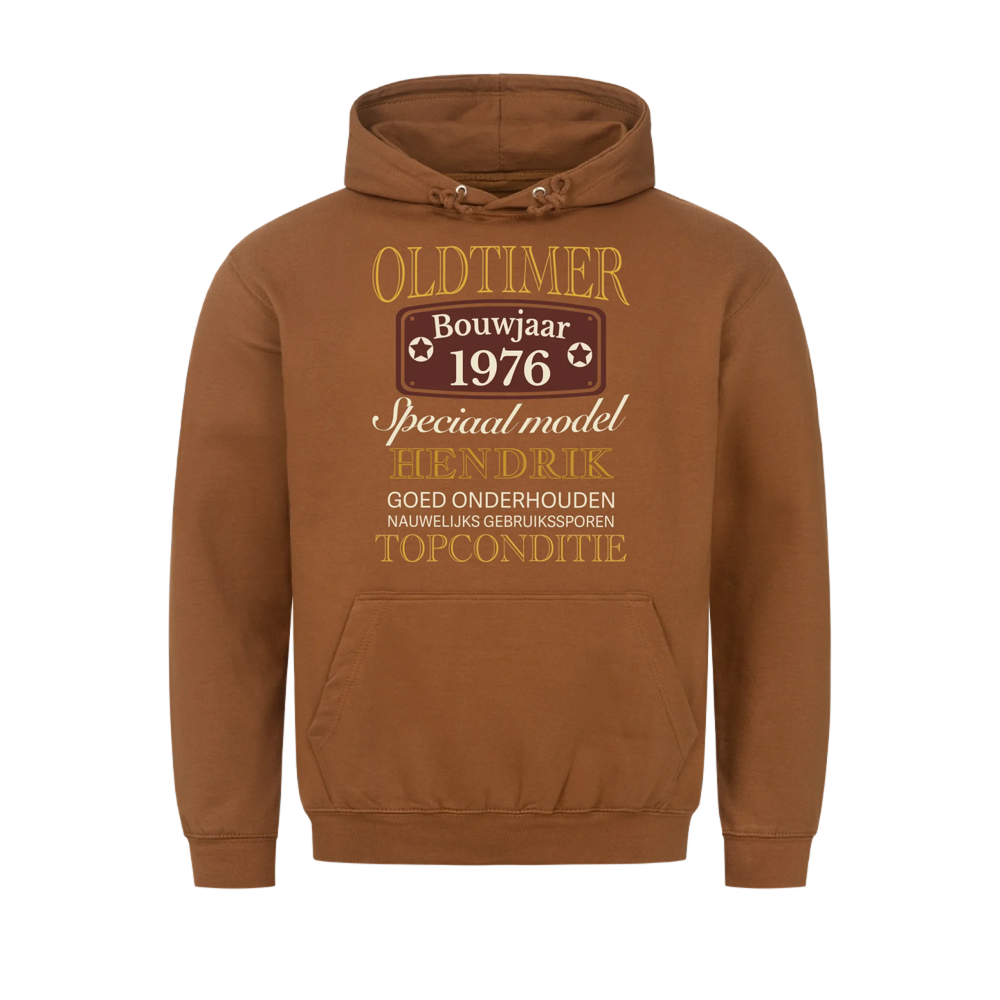 Oldtimer Speciaal model - Personaliseerbaar Hoodie