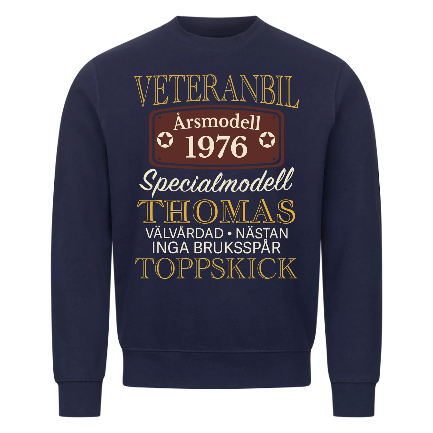 Veteranbil Specialmodell- Anpassningsbar T-shirt