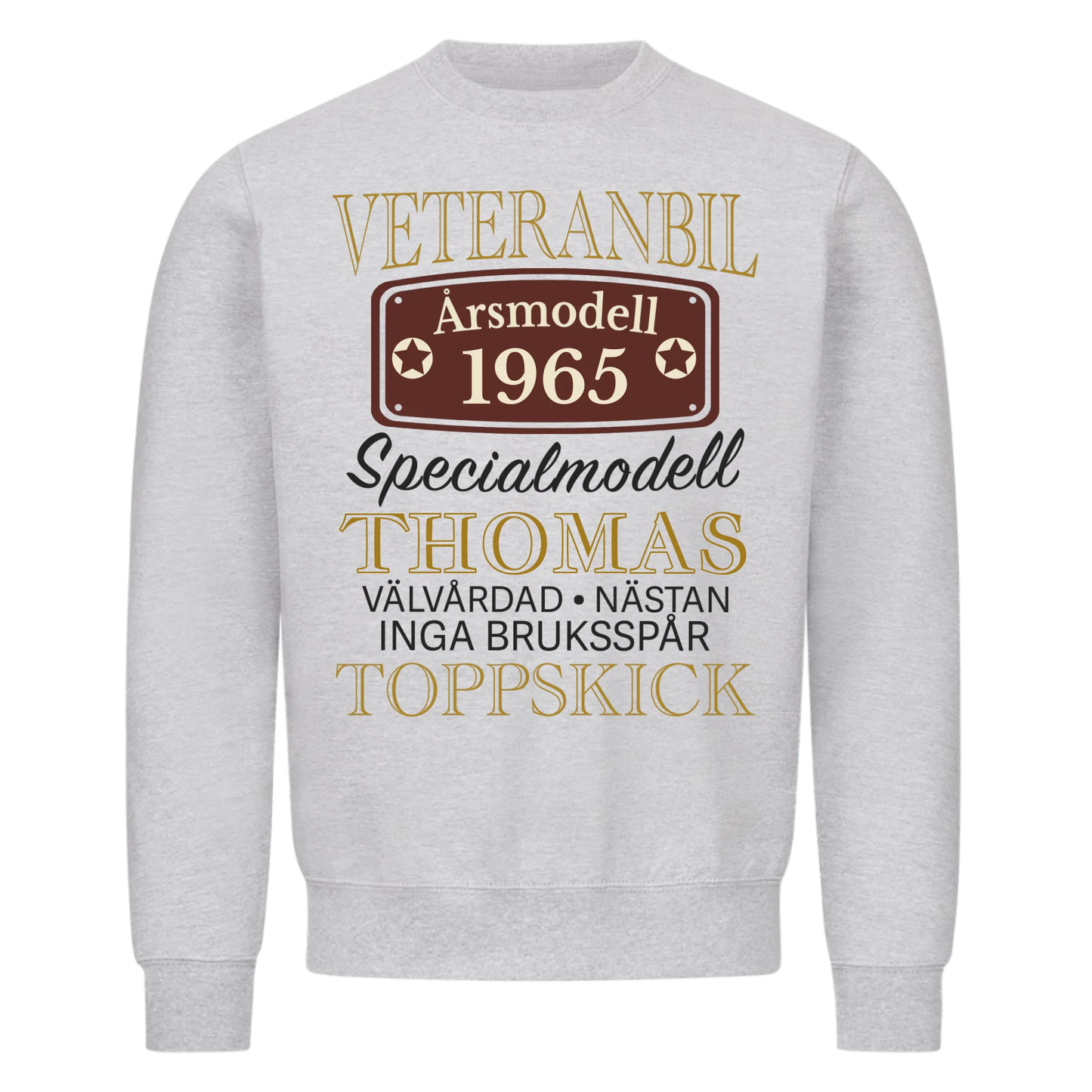 Veteranbil Specialmodell- Anpassningsbar T-shirt