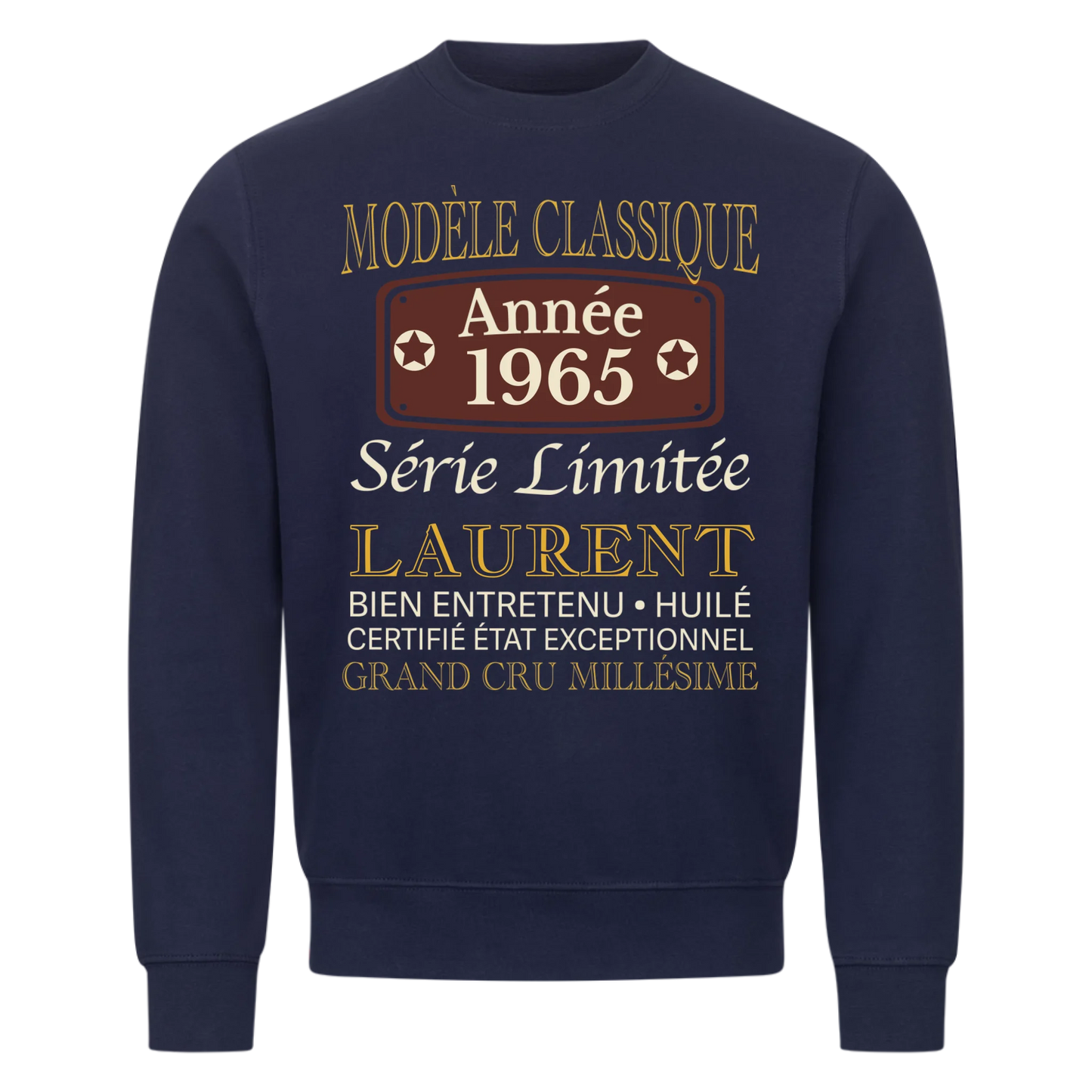 Modèle Classique – T-shirt personnalisable