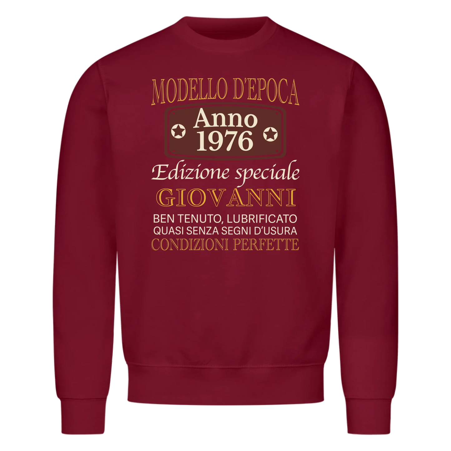 Modello d'Epoca - Edizione Speciale - T-Shirt Personalizzata