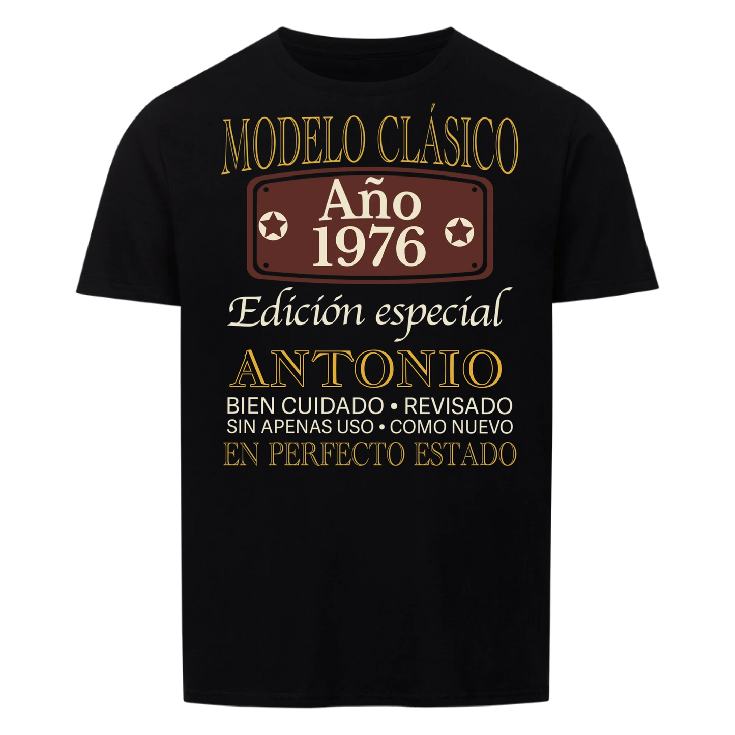 Modelo Clásico - Edición especial - T-Shirt personalizada