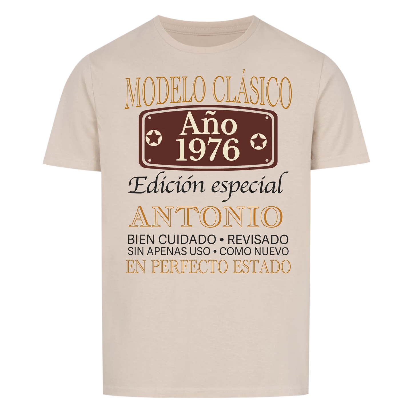 Modelo Clásico - Edición especial - T-Shirt personalizada
