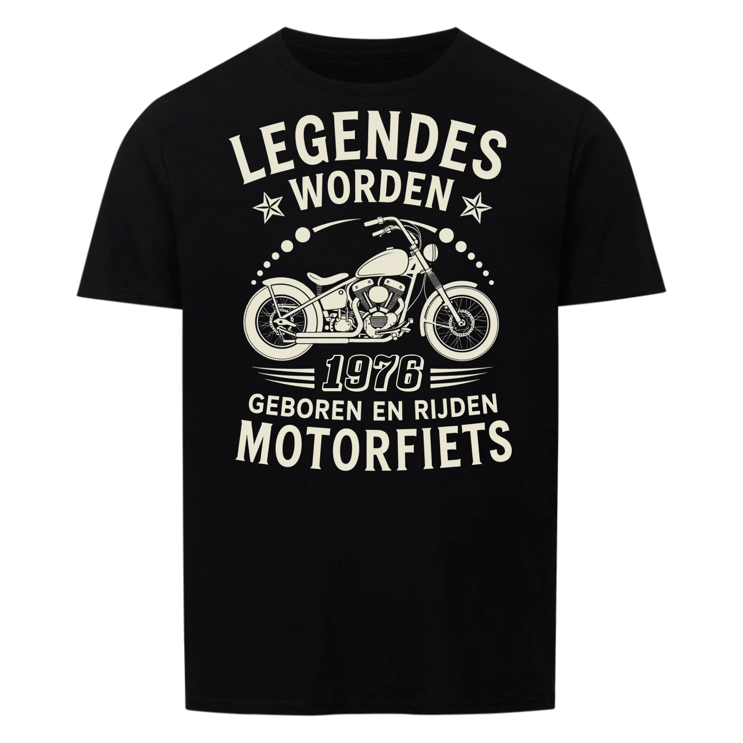 Legendarische motorrijder - Gepersonaliseerd T-shirt