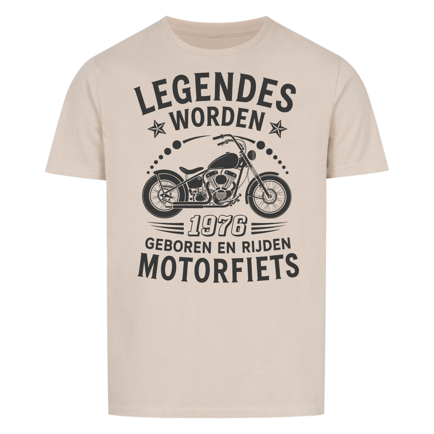 Legendarische motorrijder - Gepersonaliseerd T-shirt