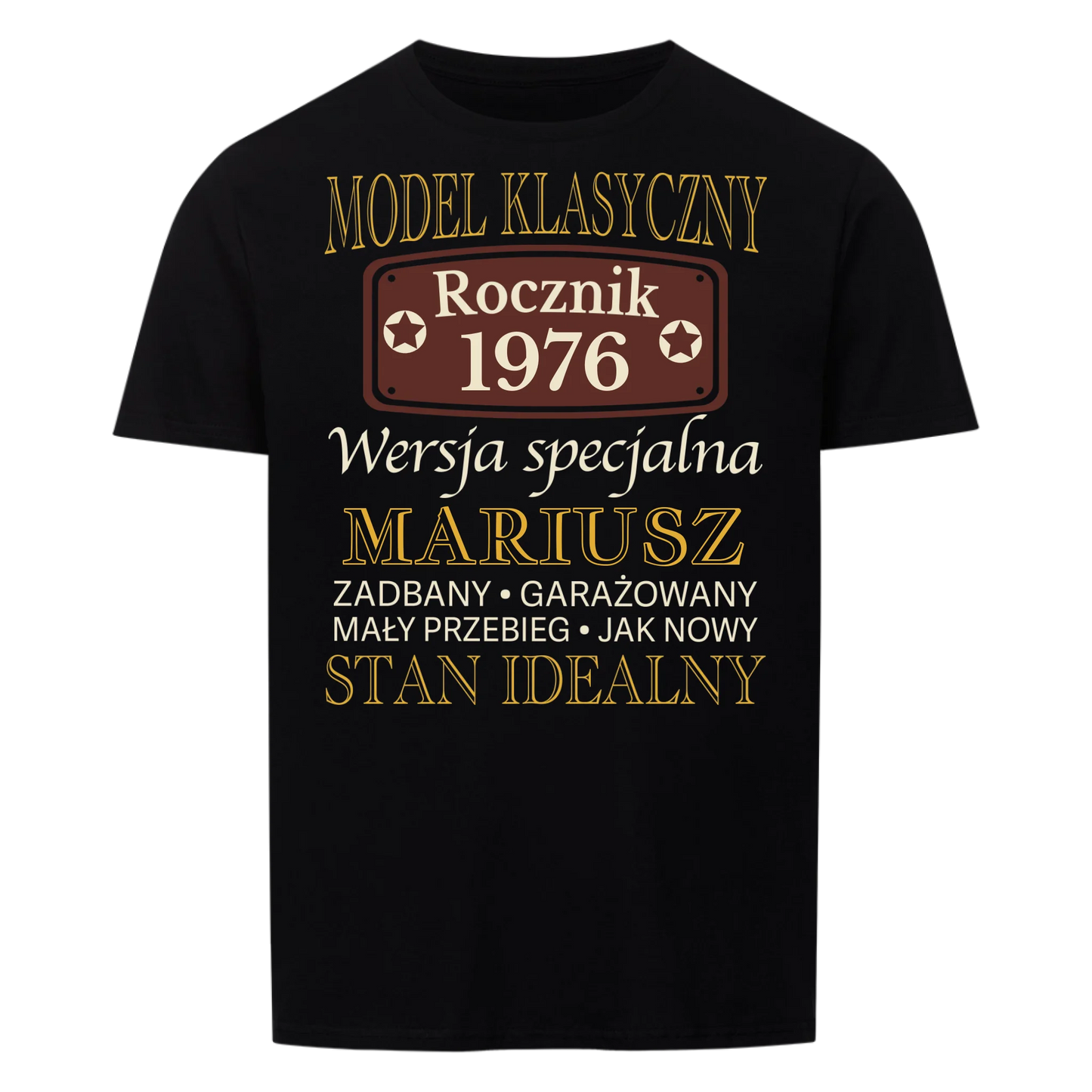 Model Klasyczny - Wersja specjalna - T-shirt personalized copy