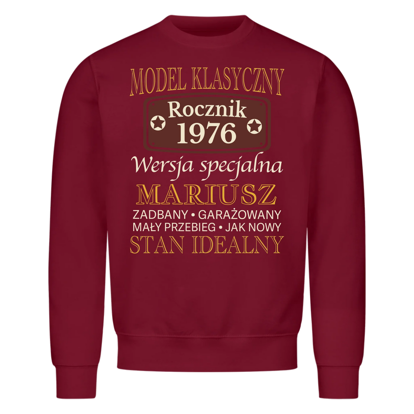 Model Klasyczny - Wersja specjalna - T-shirt personalized copy