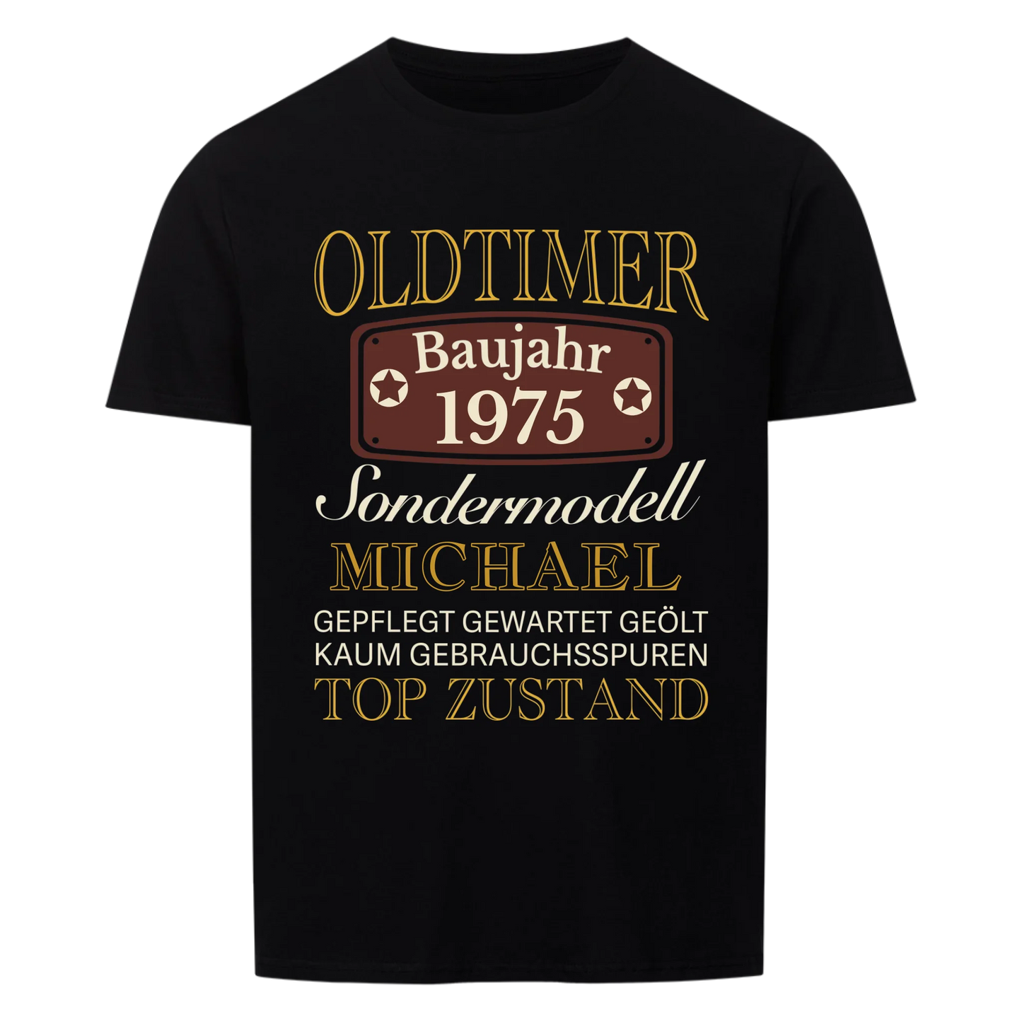 Oldtimer Sondermodell - Personalisierbares Herren T-Shirt