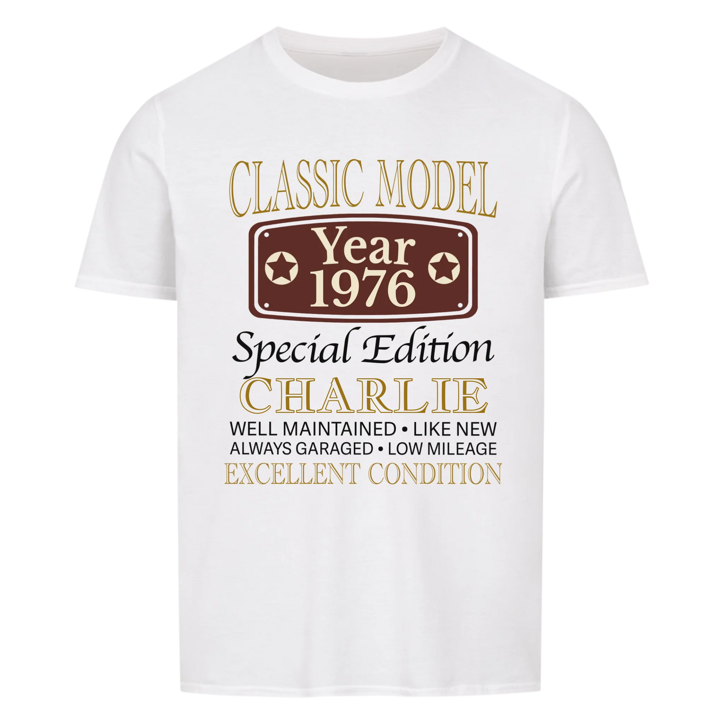Classic Model - Customizable Shirt