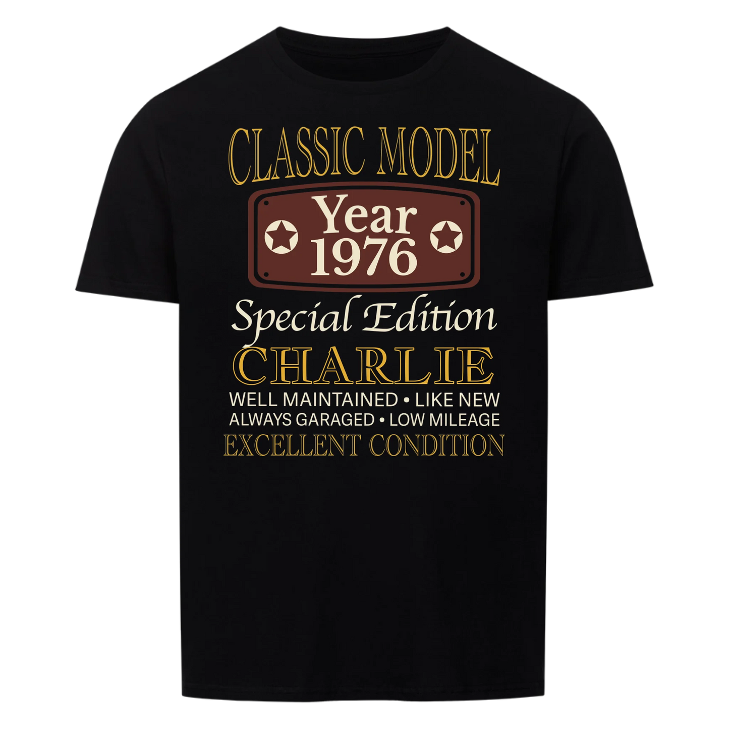 Classic Model - Customizable Shirt