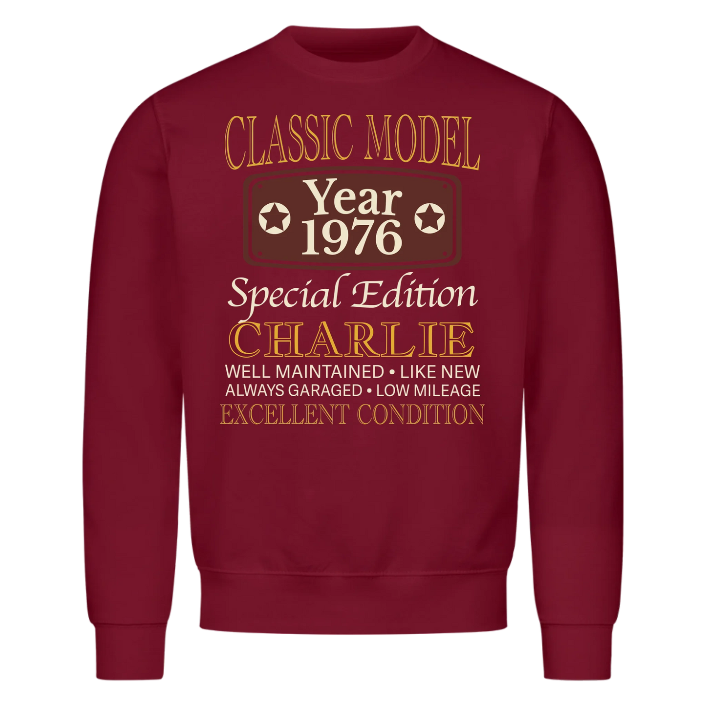 Classic Model - Customizable Shirt