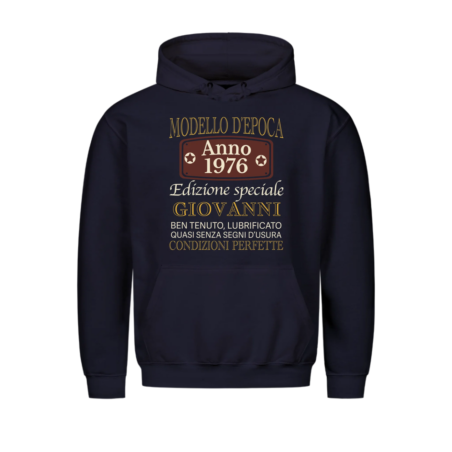 Modello d'Epoca - Edizione Speciale - T-Shirt Personalizzata