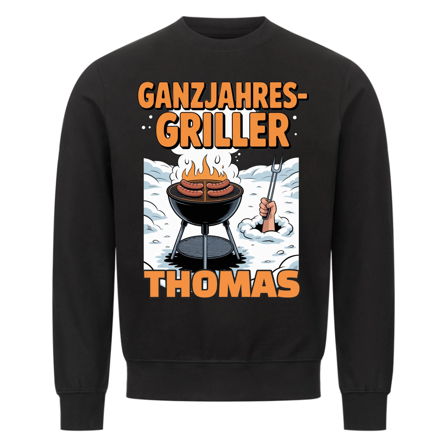 Ganzjahres-Griller - Personalisiertes T-Shirt