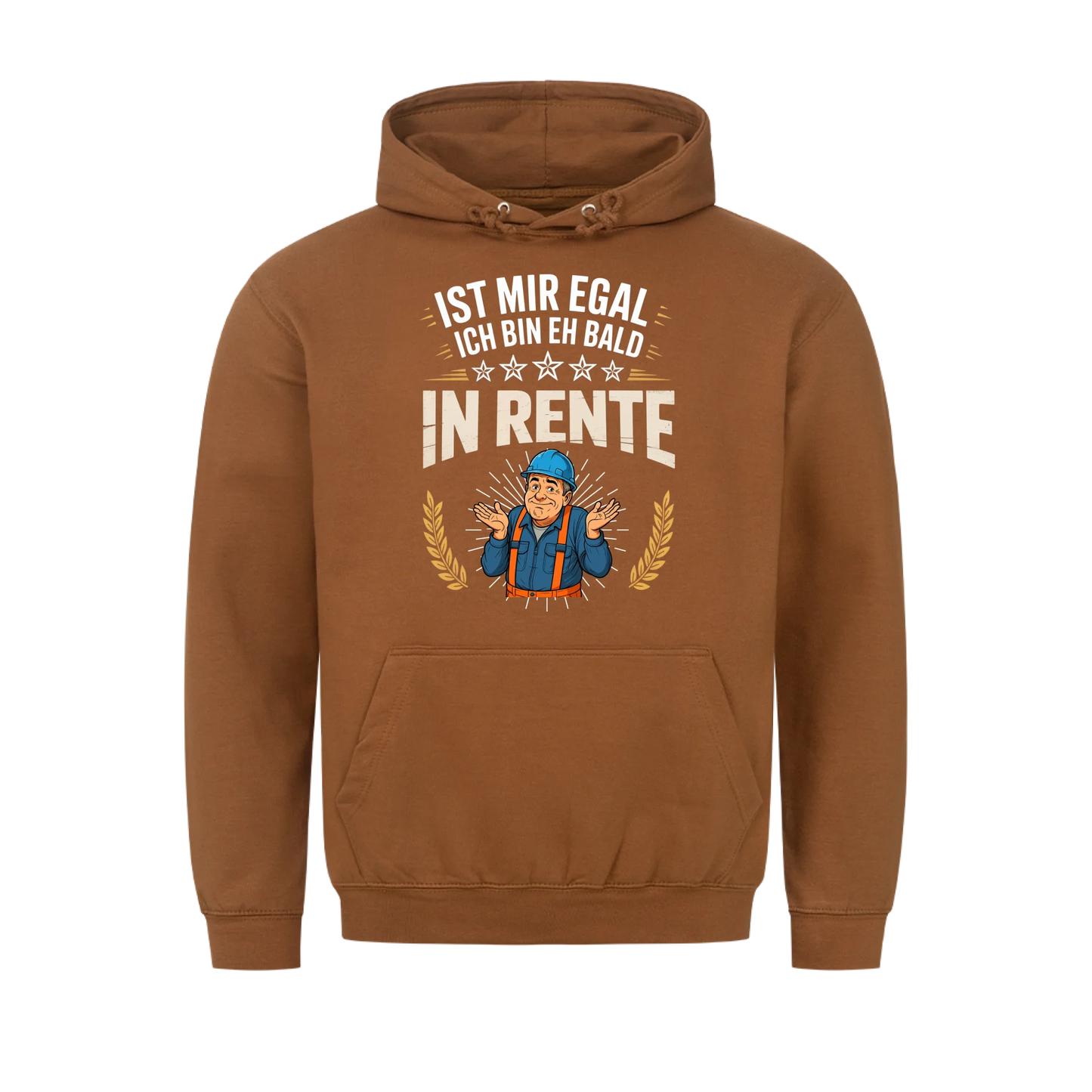 Mir egal bin bald in Rente - Personalisierbares T-Shirt