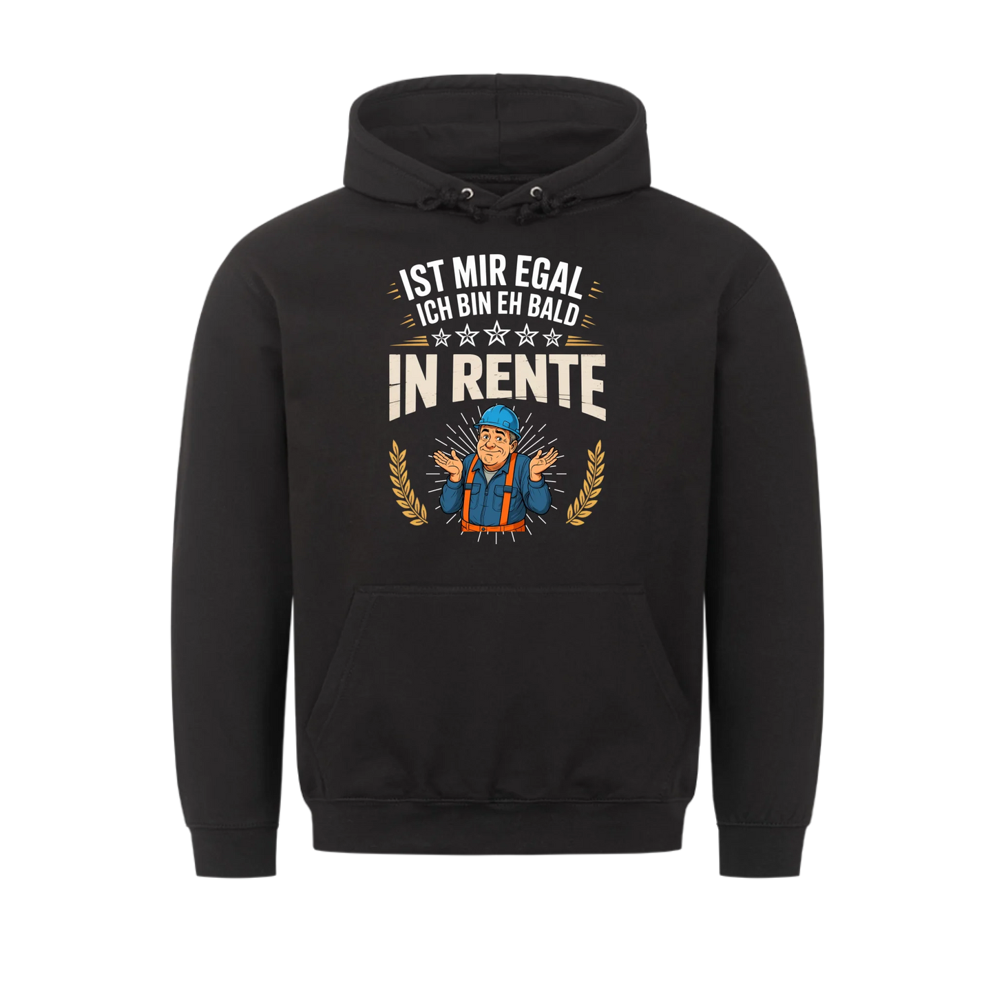 Mir egal bin bald in Rente - Personalisierbares T-Shirt