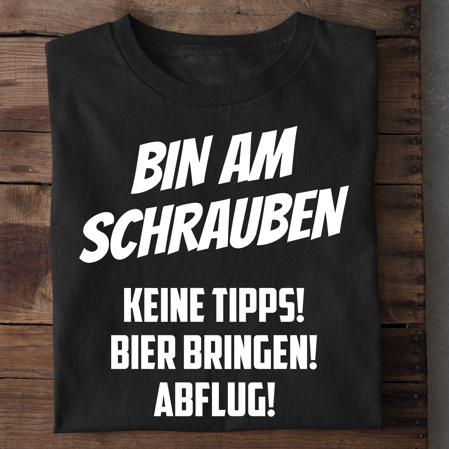 Schrauber Shirt für die Werkstatt  - Men Basic Shirt